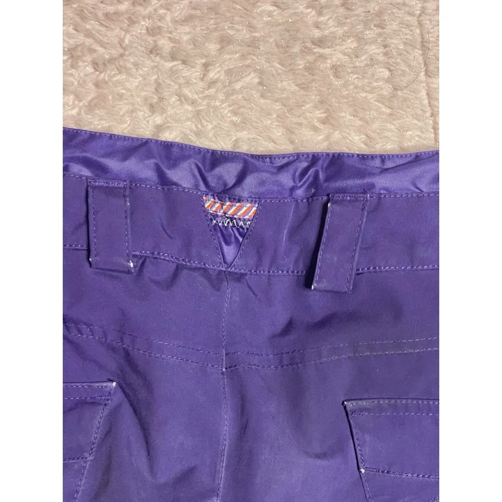 Spyder Kids Snow Pants Size 12 Purple Winter Outdoors Grow-a-Longs‎ Ski Bin12